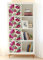 Coloray Möbel-Aufkleber Selbstklebend Kallax Regal Expedit Set 8x 33x33 cm - Pink Magnolia