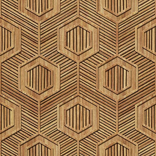 HEKO PANELS Oxford Wasserdichte Meterware Canvas-Stoff Polyester Zum Nähen Nähstoffe Möbelstoffe Dekostoffe Handwerken Wasserabweisend Blickdicht Im Holz Geschnitten 2 Meter 155 x 200 cm