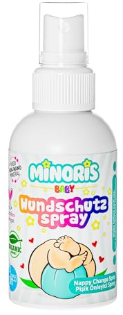 Minoris Baby Wundschutzspray Zinkoxid Windelbereich Vegan 100ml