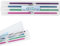 Uadme Lima para Dientes, 60 Piezas Tiras Abrasivas Dentales, Tiras de Pulido Dental, Papel de Lija Dental, para Reparación Dientes, Limpieza Dental y Blanqueador(4 x 150 mm)