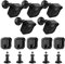 Blink Outdoor Kamera Halterung mit Schutzhülle Gehäuse, 360° Verstellbare Wandhalterung Kamerahalterung Standfuß Sockel Zubehör für Blink Indoor Sicherheitskamera, Schwarz (5 Pack- Schwarz)