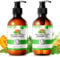 3-in-1-Shampoo- und Conditioner-Set mit Pfefferminz-Rosmarin- und Kürbiskernöl, 2 x 10,56 Unzen Haarwuchs und Anti-Haarausfall, reduziert Frizz und verleiht Glanz für alle Haartypen (#2)