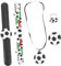 Abaodam 1 Satz Fußball-party- Fußballhalskette Für Jungen Lustige Brosche Fußball Halskette Neuartige Fußball-halskette Dekorative Brosche Ring Spielen Kind Armband Pvc Spielzeug