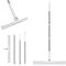 Magic Broom Sweeper, 15.7 W Multifunction Silicone Handle Floor Squeegee Pet Hair Broom for Bathroom Shower Glass Window Water and Hair Removal
