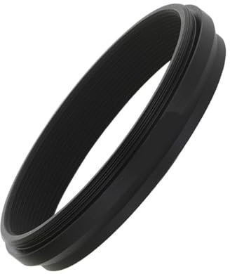 Objektivfilter-Adapterring, für Fujifilm für Fuji, X100V Kamera, passend für 49 mm UV-CPL-ND-Filter, Objektivdeckel, Ersatz für Fujifilm für AR-For X100, Schwarz
