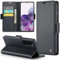 Phernykas Handyhülle für Samsung S20 Hülle Leder,Magnetische Klapphülle mit kartenfach und Standfunktion Smartphone Schutzhülle Lederhülle Galaxy S20 Flip Book Case (Schwarz)