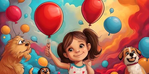 Peinture par Numero Adulte, Petite fille chien DIY Peinture Enfant Acrylique avec,Peinture par Numero d'art avec Pinceaux et Acryliques Bricolage Peintures Kits pour la Décor 70x140cm sans Cadre s-426