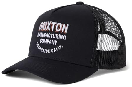 Brixton Redoubt C Np Mp Trucker Hat - Schwarz/Schwarz