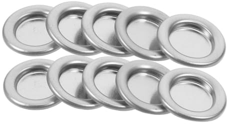 TOPPERFUN 30 Stück Metall Weihrauchschale Kleiner Räucherkegelhalter Aluminiumlegierung 1.18 in Flache Weihrauchkegel Platte Für Aromatherapie Desktop Wohnaccessoires