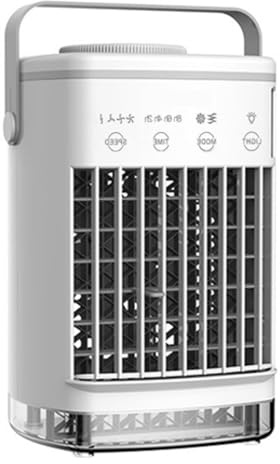 TRDEWR Ventilateurs Portatifs Rechargeables Climatiseur Portatif for Voiture, Refroidisseur d'air Portable, Petite Climatisation Portable, Plusieurs FaçOns D'Utilisation