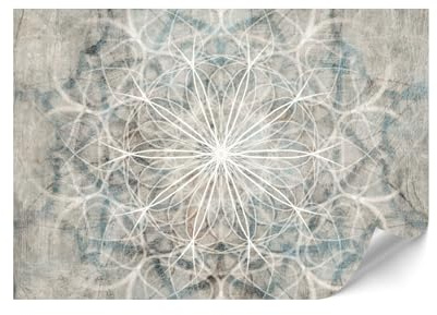 LUMASOUL Vlies Fototapete für Wohnzimmer 500x350 cm - Muster | Moderne Vliestapeten für Schlafzimmer Flur, Küche und Büro