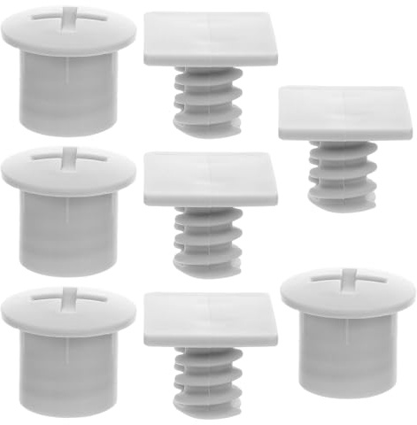BESPORTBLE Coprivite in Plastica per Scivolo Bimbi, 4 Set, Facile Installazione, Stabilità Migliorata, per Case e Parchi Giochi