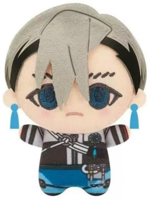 Jilijia Zanka Nijiku Plüschfigur, Anime-Charakter, 12 cm, Rucksäcke, Sofa-Anhänger, PP-Baumwolle, gefüllt, weiches süßes Plüschkissen, Geschenk für Anime-Fans