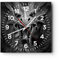 Modern Wanduhr Drache Kreatur Waage 40x40cm Quadrat Groß Wand Uhr Glas Analog Zimmeruhren Küche Büro Wohnzimmer Glasuhr Wall Clock Dekoration Design Wanddekoration Küchenuhr C4AC40x40-0245