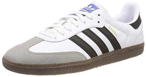 adidas Herren Samba Og Gymnastikschuhe, Weiß (Ftwbla/Negbás/Gracla 000), 37 1/3 EU