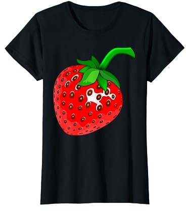 Disfraz de fresa divertido disfraz de fresa de Mardi Gras Camiseta
