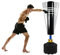 MSPORTS Boxsack Premium - Erwachsene Freistehender Standboxsack mit Saugfuß - MMA Boxing Trainer Kickboxsack