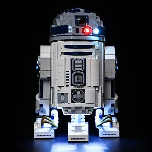 BRIKSMAX Led Licht für LEGO R2-D2 75308 - Compatible with Lego Star Wars Bausteinen Modell - Ohne Lego Set