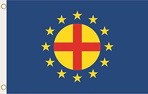 U24 Flagge Fahne Paneuropäische Union 90 x 150 cm