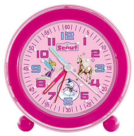 Scout Alarm Night Light Pink Mädchen, 280001038, klein