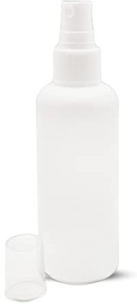 INOX® Sprühflasche klein 100ml leer - Lösungsmittelbeständig - Ideal geeignet für Desinfektionsmittel, Reinigungsmittel oder als Pumpsprühflasche für Unterwegs - Spray Flaschen