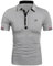 COOFANDY Men's Polo Shirt Short Sleeve Golf Shirts Plain Sportshirt Slim Fit Mens Cotton Polo T Shirts Grey L
