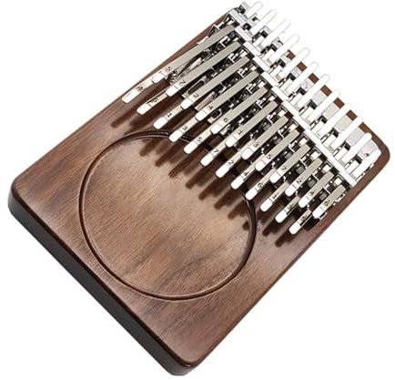 Double Layer Keys Kalimba 24 Key Black Walnu Chromatic Handheld Piano Keyboard Instruments Kalimba Thumb Piano