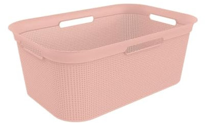 Rotho Wäschekorb Brisen, 41 l linnea pink Wäschekörbe