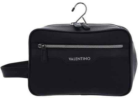 VALENTINO Efeo Soft Cosmetic Case with Strap Nero