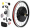 Fridgestea 20 Inch E-Bike Front Wheel Conversion Kit, Electric Bike Hub Brushless Toothed Motor & Toothless Motor Set for V brake & Disc brake, without Battery (Front Wheel | 48V 1000W)