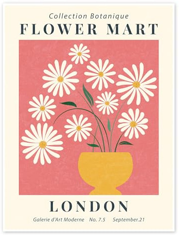 Posterlounge Flower Market London Poster | 30 x 40 cm von TAlex Wandbilder Wanddeko