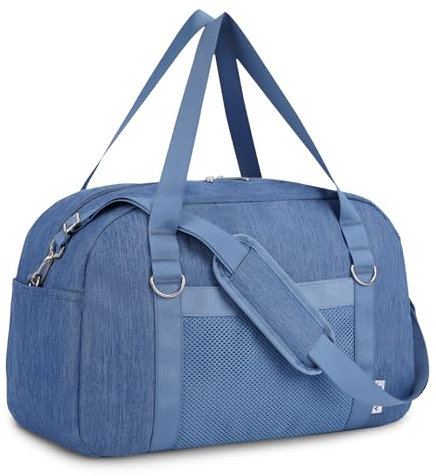 Narwey für Kleine Reisetasche Handgepäck Damen - Easyjet Handgepäck 45x36x20 Kleine Sporttasche Handgepäck Tasche für Flugzeug Weekender Damen und Herren 25L (Marineblau)