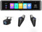 4K Super HD Dash Cam BSD ADAS Car Rearview Mirror with Blind Spot Detection Loop Recording Func 1080P Rear Camera Video Recorde 12 Inch (4CHs)