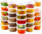 JOKOLO 10oz. (12cm X 5cm 50 PCS) Containers with Air tight Lids, BPA Free, Reusable Plastic Food Container, Disposable Bowl Round, Safe for Freezer/Microwavable/Dishwasher (300 ML) (50)