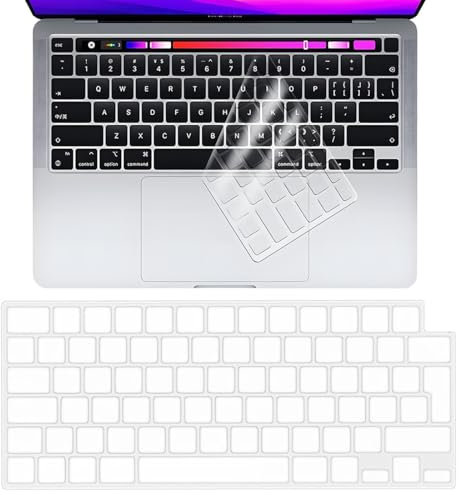 PEVRUAY Funda de Teclado de TPU para 2024 Macbook Pro14【A3112】