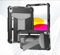 Protezione del tablet Case Compatible with iPad 11th Gen A16 11 Inch 2025 Released ,with Kickstand Three-Layer Hybrid Full Body Case Rugged Shock-Proof Fall Protection Cover accessorio per tavoletta(B