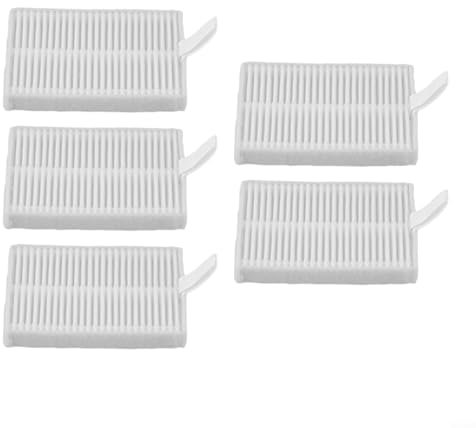 GLFLOW Kit di 5 filtri di ricambio compatibili con Roomba per robot aspirapolvere Combo Essential per Vac Y0140 Y0110 Y0112 Q0120