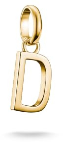 Thomas Sabo Charm Club Connect Charm Pendant Letter Recycled 925 Silver
