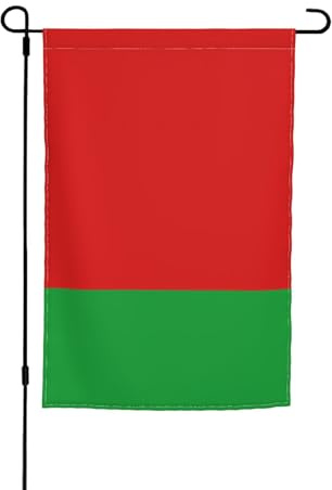 Flagge von Belarus Gartendekoration Flaggen Langlebiges und stilvolles Design für alle Jahreszeiten geeignet für Terrassen Balkone Rasen