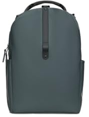 RAINS Frontclip Rucksack - Wasserdichter Pendlerrucksack mit C-Verschluss und versteckter Tasche, 16-Zoll-Laptoptasche, mehrfarbig, Taglia unica, Casual