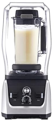 Commercial Electric Blender Mixer Fruit Food Ice Crusher Processor Smoothies Juicer Maker Grain Grinder Quickly Efficiently Blending(2.5L)