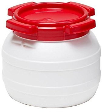 Egalis Baril Bidon étanche Mixte Adulte, Blanc