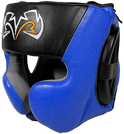 RIVAL Box-Kopfschutz RHG30 mexikanisches Training – Schwarz Blau