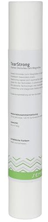 SEMPLIX Tear-Strong starkes Stickvlies - zum Wegreißen für schwere Stoffe und dichte Stickmuster (weiß, 33 cm x 10 m)