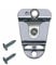 Morza Mounting Clip Mic Hanger for Motorola Mobile Radio Microphone Hand Microphone GM950 GM300 CDM1550