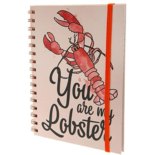 FRIENDS Notizbuch, A5, spiralgebunden – Tu Es Mon Homard, Cream