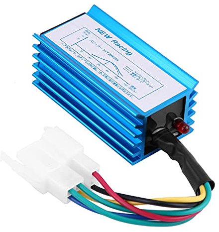 New Racing CDI 6 Pin + Zigarettenanzünder 6 Pin Racing CDI Box Einheit Zündspule Motorrad Zündmodul Ersatz Ersatz Zubehör Passend für Motorrad 125cc 150cc 200cc 250cc Pit Bike Scoote