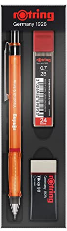 Rotring Visuclick Min Radiergummi 3er Schulset - 0.7mm orange