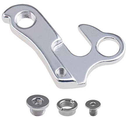 Fahrrad-Schaltauge mit Schraubbefestigung, Aluminiumlegierung, Heckhaken-Adapter für MTB-Fahrrad-Ersatzteile