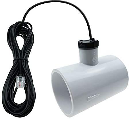 LANDSIN Durchflussschalter-Montage, Ersatz passend für Hayward Chlorgeneratoren GLX-FLO-RP Pool-Durchflusssensor mit T-Stück